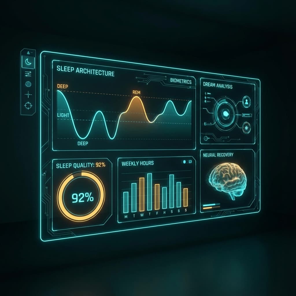 Hero image for the guide 'State of Sleep 2025: Statistics & Trends', a research resource designed to improve sleep quality through data-backed advice.