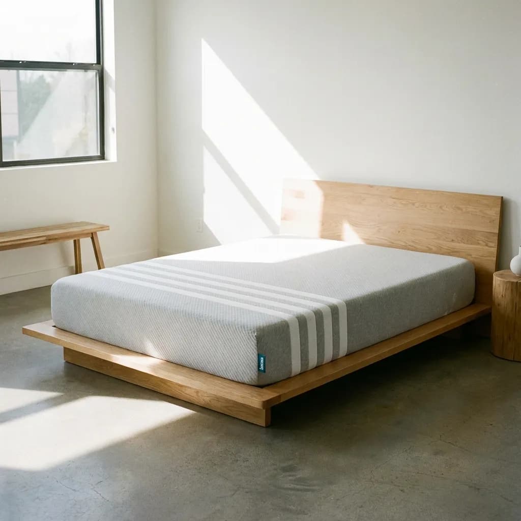 Leesa Original all-foam mattress with aerated polyfoam comfort layer